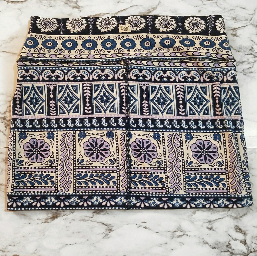 Billabong pencil mini skirt